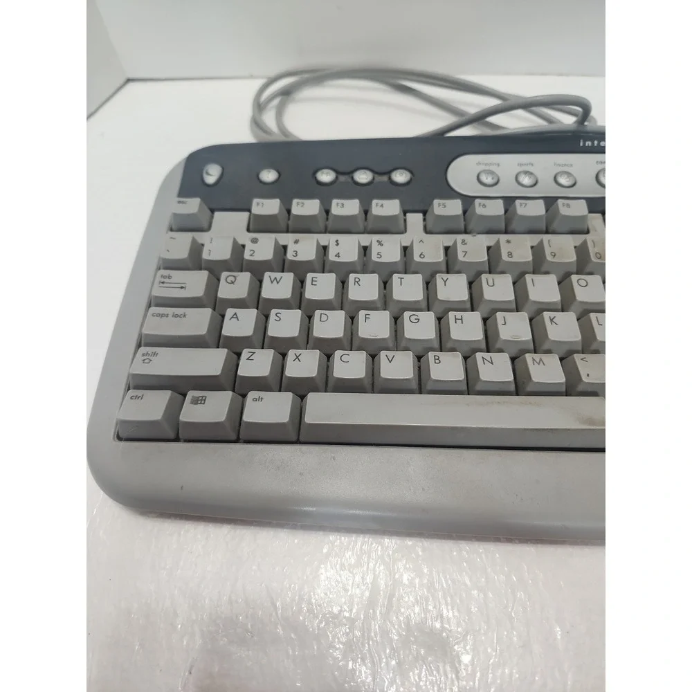 Vintage HP Internet Wired Computer Keyboard‎ Model 5181 PS/2
